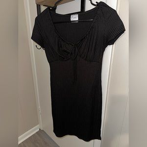 Flattering Black Body Dress